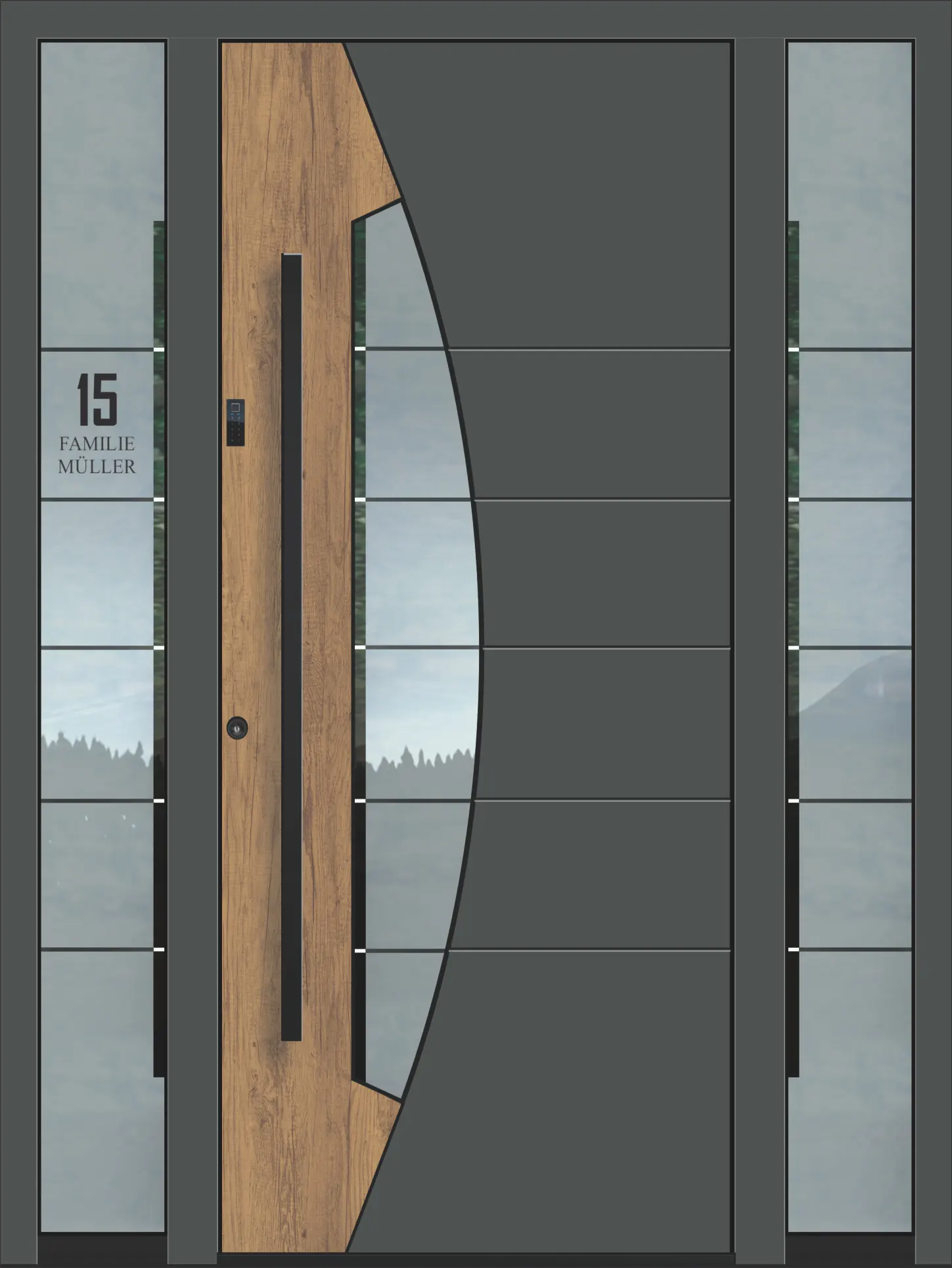 Oficjalna wizualizacja modelu drzwi Inotherm AGE 1456